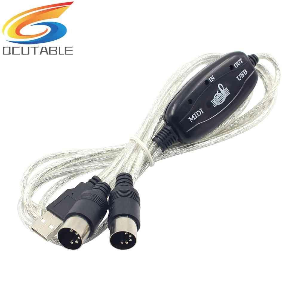 Cáp Chuyển Đổi MIDI Sang USB Chuyên Nghiệp Cho Bàn Phím Điện Tử