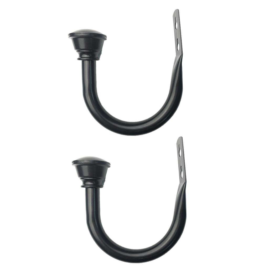 2x Durable Curtain Hanger f/ Curtain Treatment Hardware