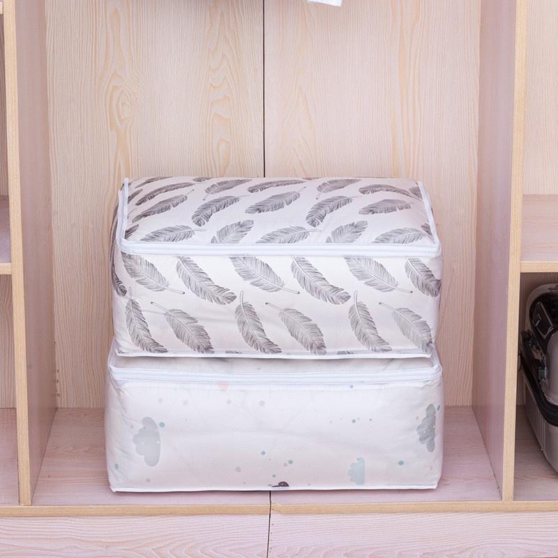 Túi Đựng Chăn Mền/Quần Áo Trong Suốt Có Thể Gấp Gọn Tiện Dụng Mang Theo Du Lịch