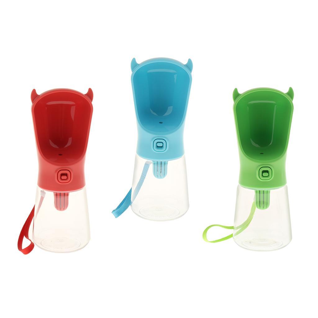 Portable Pet Travel Water Bottle Dispenser Feeder Dog Cat Drinking