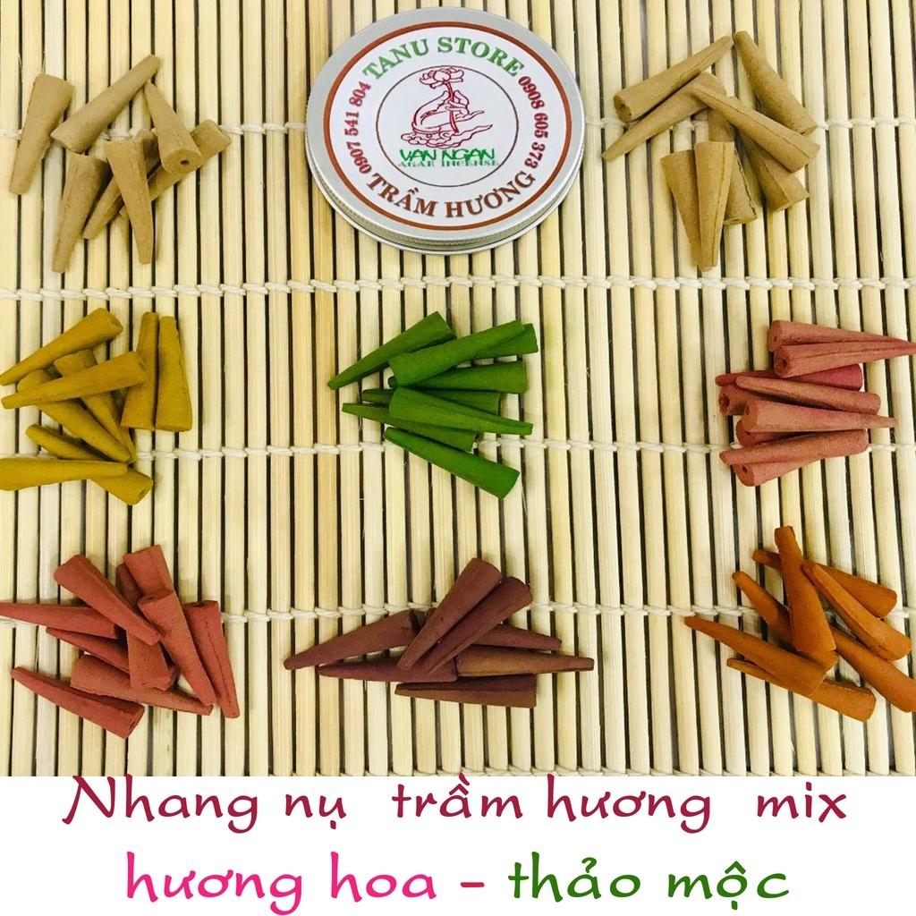 NHANG NỤ TRẦM HƯƠNG MIX CÁC LOẠI HOA &amp; THẢO MỘC- ĐEM LẠI TÁC DỤNG TỐT CHO TINH THẦN &amp; KHÔNG GIAN SỐNG- TANU STORE