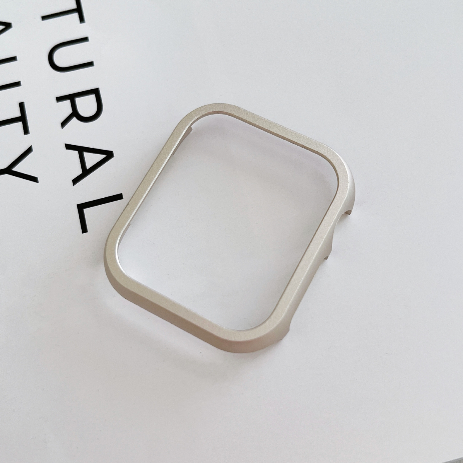 Ốp Case Viền Kim Loại Bảo Vệ Dành Cho Apple Watch Ultra / Apple Watch Series 1-8/SE/SE 2022, Kai.N Metal Case - Hàng Chính Hãng