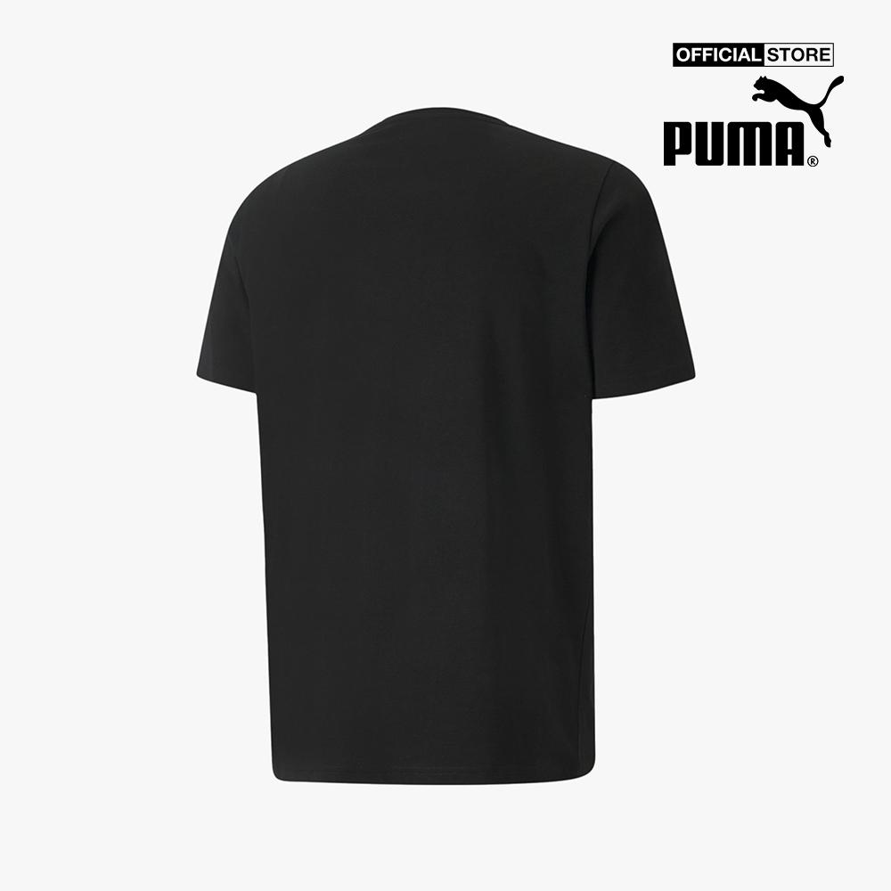 PUMA - Áo thun thể thao nam ngắn tay Box Logo Camo 849085