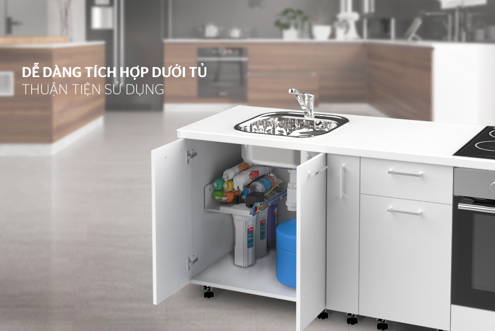 Máy lọc nước R.O không vỏ 9 lõi SUNHOUSE SHA8859KV - Hàng chính hãng