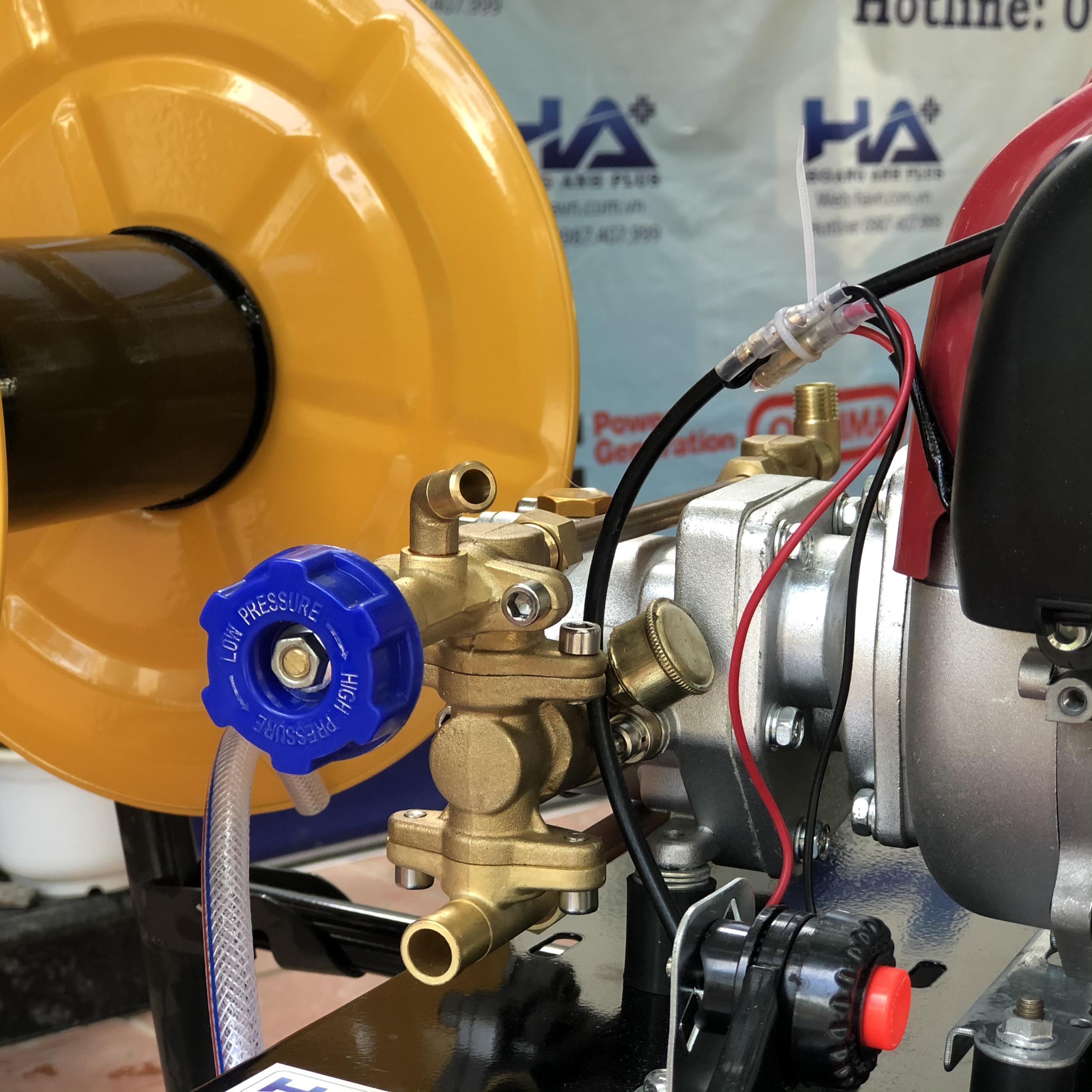 Máy Phun Thuốc Xe Đẩy 4 Thì Anovi-50L
