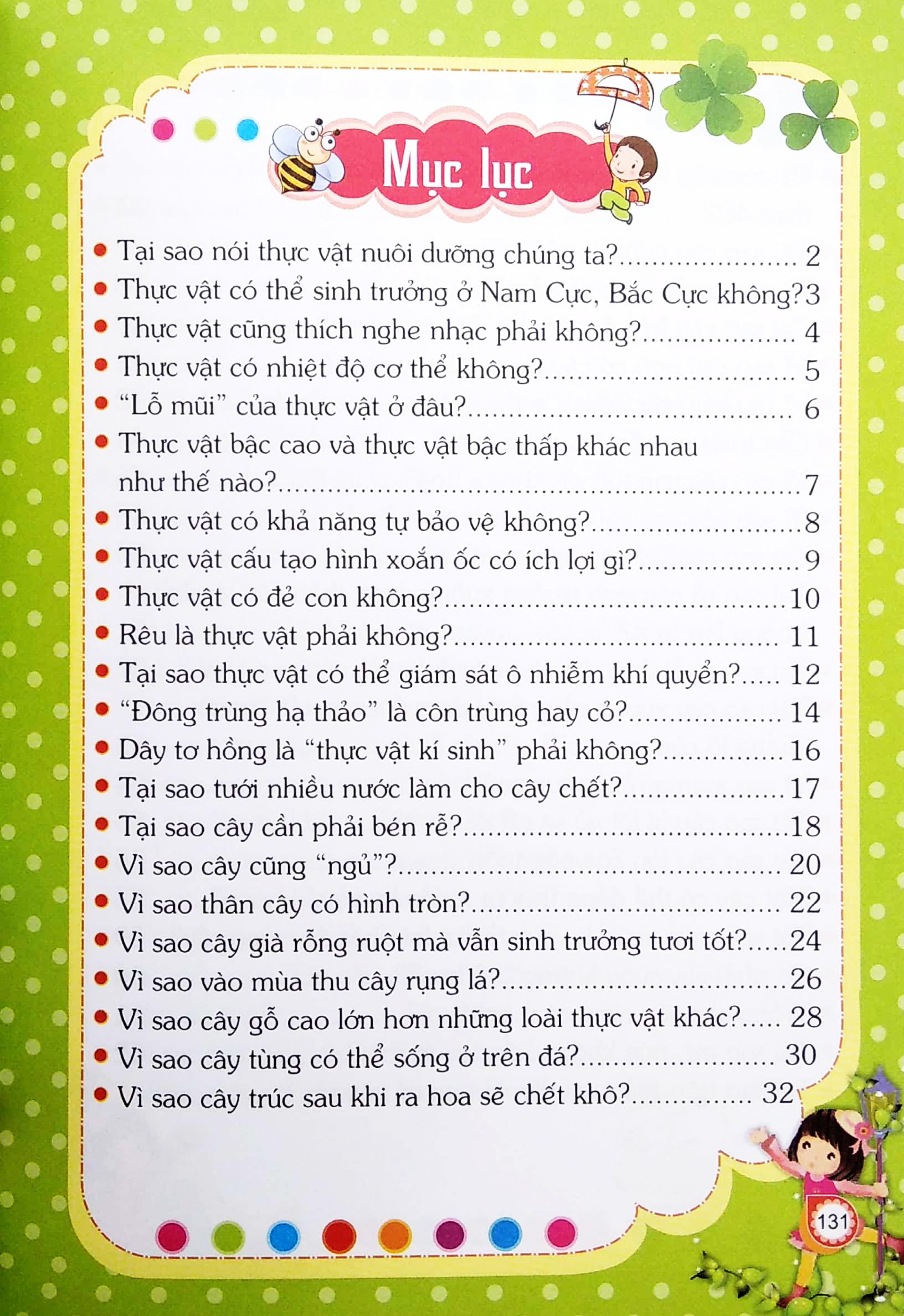 10 Vạn Câu Hỏi Vì Sao? - Khám Phá Thế Giới Thực Vật