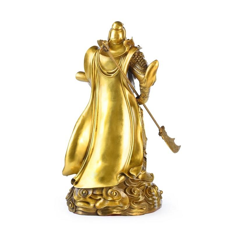 Tượng quan công vũ vân trường bằng đồng thau phong thủy Hồng Thắng