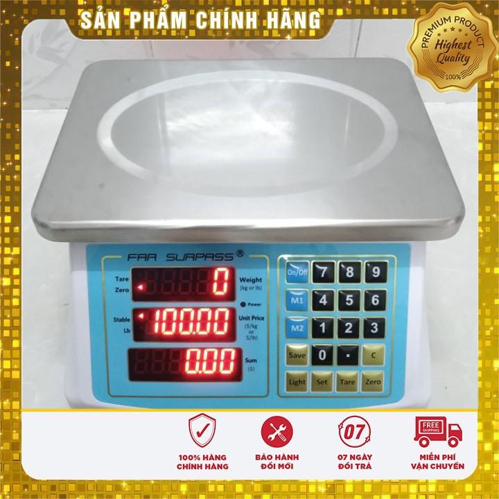 CÂN ĐIỆN TỬ TÍNH TIỀN CHỐNG NƯỚC ACS 818 30KG - LƯU ĐƯỢC 3 ĐƠN GIÁ CHÍNH - PHÙ HỢP CHO CỬA HÀNG THỊT