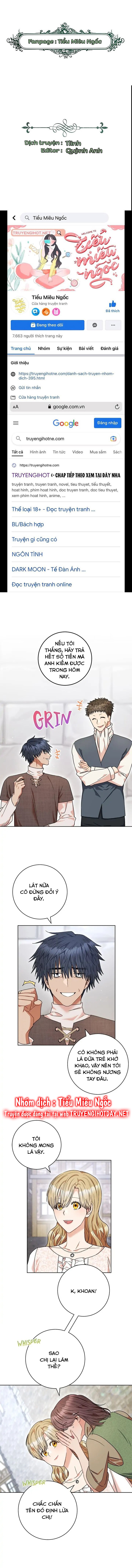 tiểu thư của những lá bài chapter 54 1