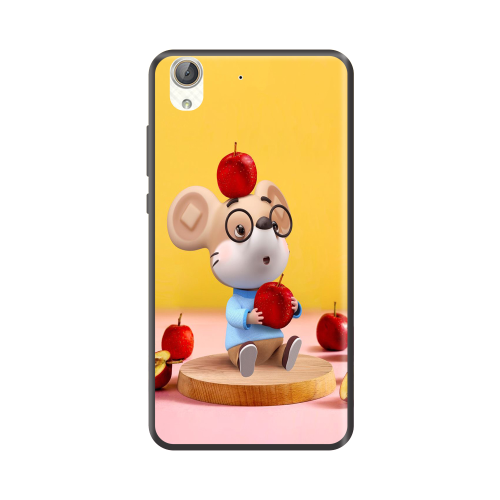Ốp lưng TPU viền dẻo cho điện thoại HUAWEI Y6II Hình Chuột Tết 2020 Mẫu 11