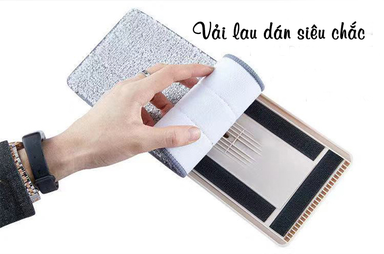 Bộ chổi lau nhà tự vắt kèm thùng cao cấp