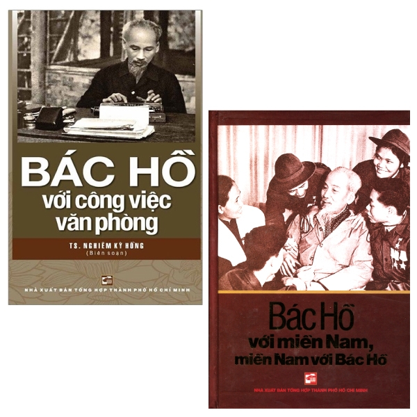 Combo Bác Hồ Với Công Việc Văn Phòng + Bác Hồ Với Miền Nam, Miền Nam Với Bác Hồ (Bộ 2 Cuốn)