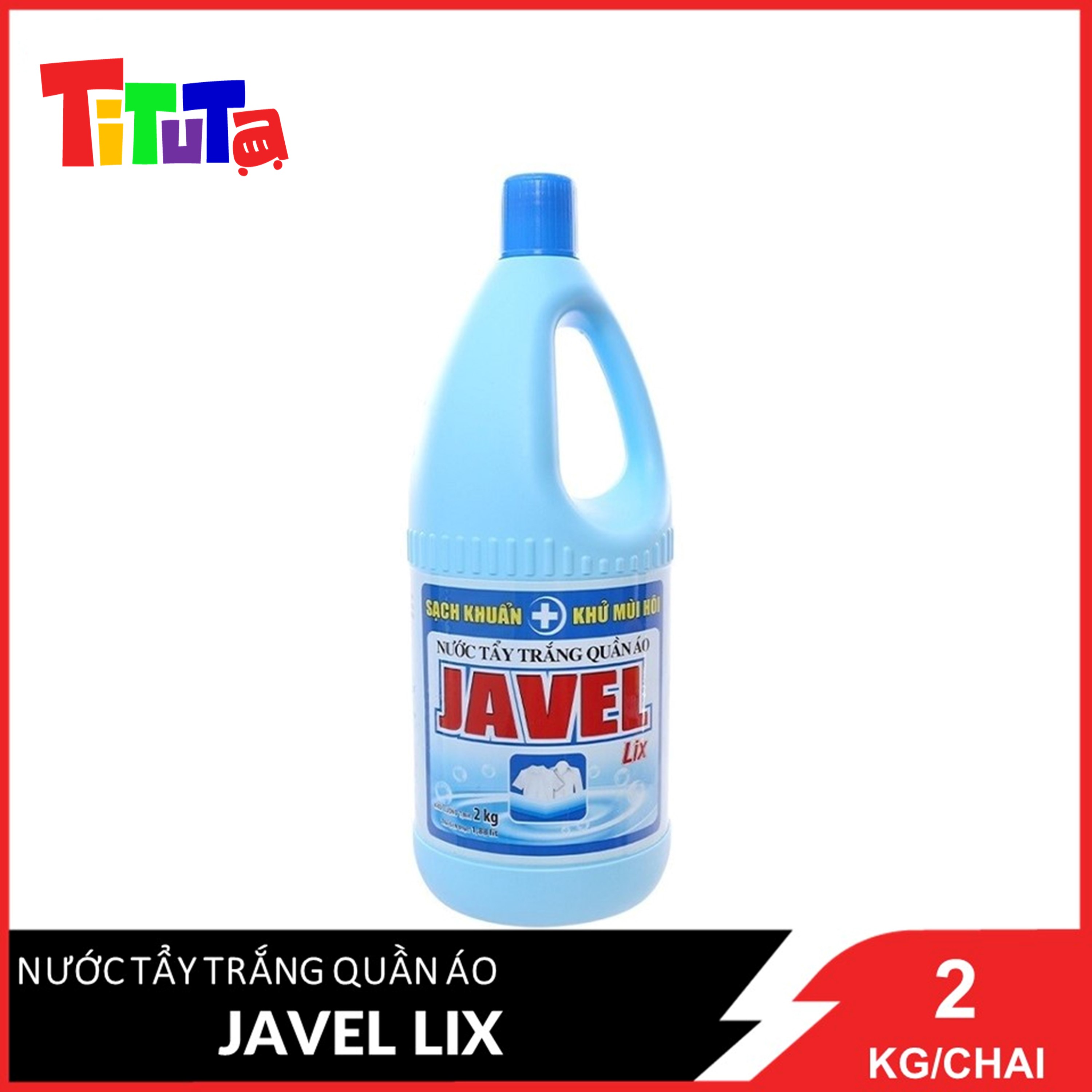 Nước Tẩy TRẮNG QUẦN ÁO JAVEL LIX 2Kg