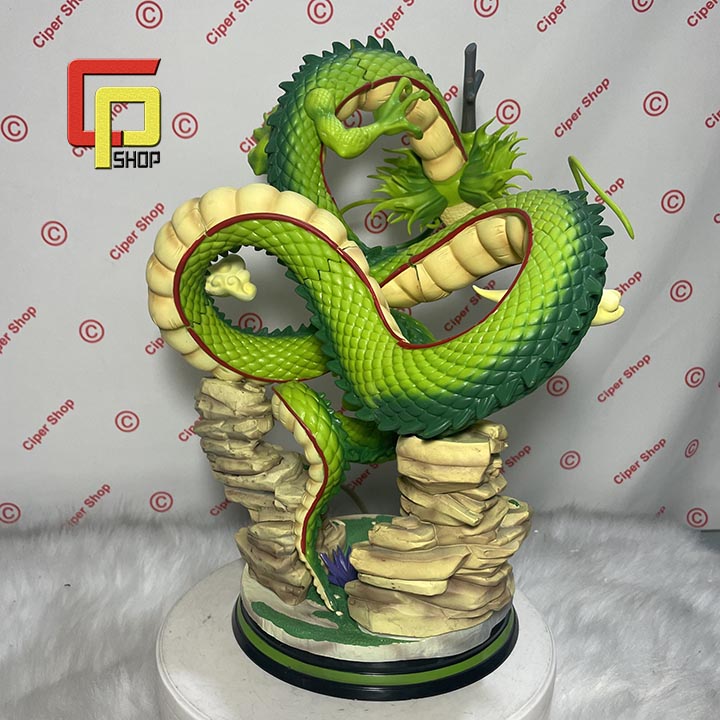 Mô hình rồng thần YY - Màu xanh - Figure Dragon 7 viên ngọc rồng