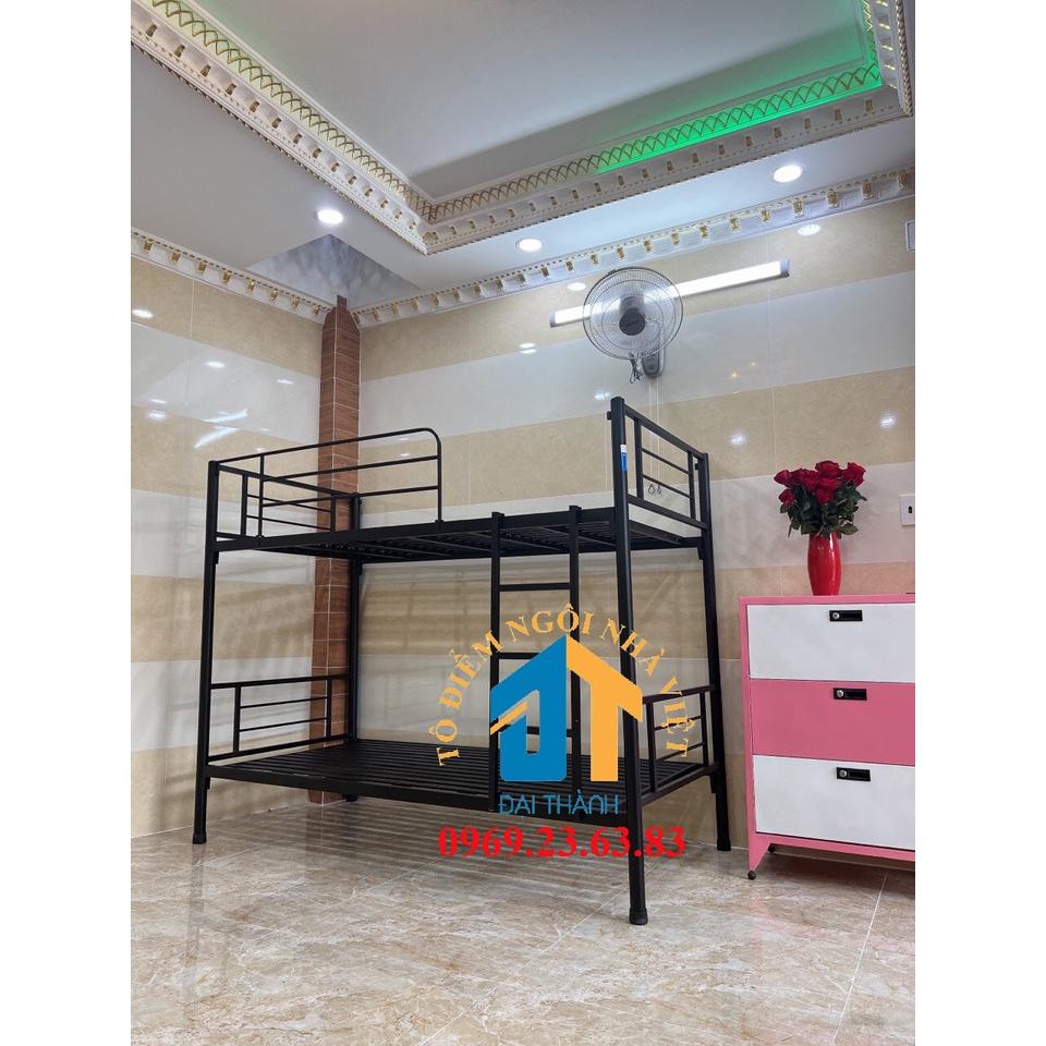 Giường sắt 2 tầng ngang 1m2 dài 2m – DT120