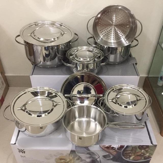Bộ nồi cao cấp WMF GALA PLUS 7 món có xửng hấp