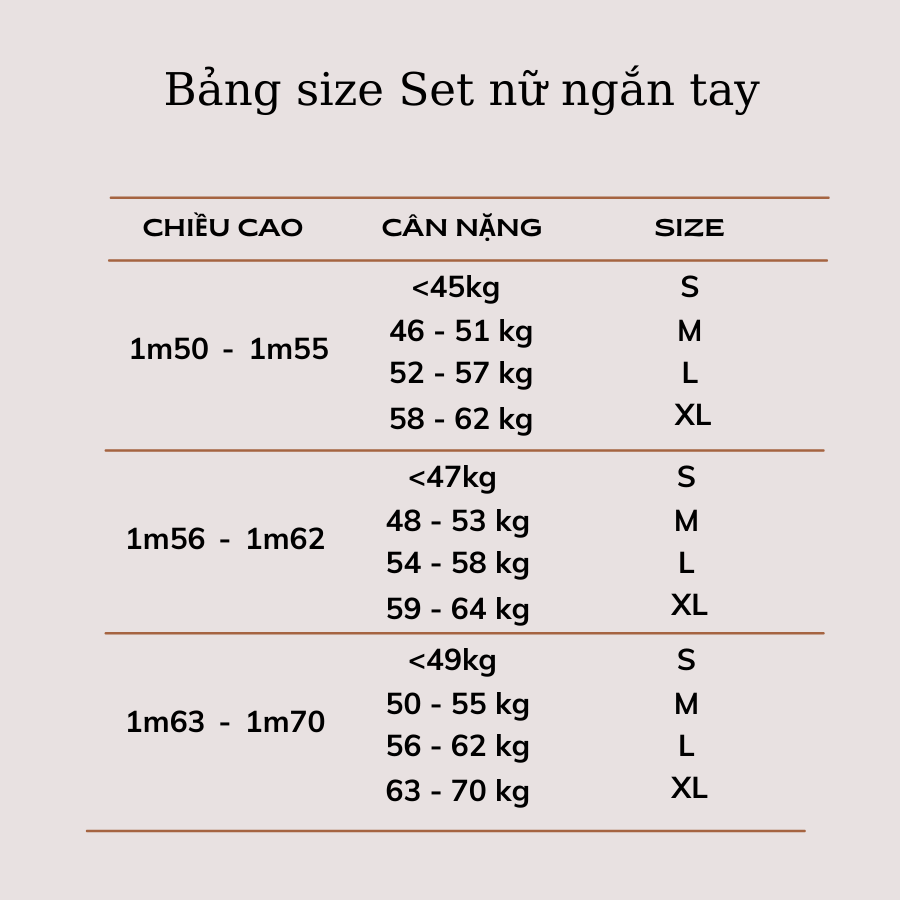 Set quần áo nữ tay dài LUXY S93 đủ size từ 45kg - 70kg