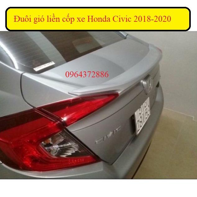 Đuôi gió xe Honda Civic 2018-2020 loại liền cốp