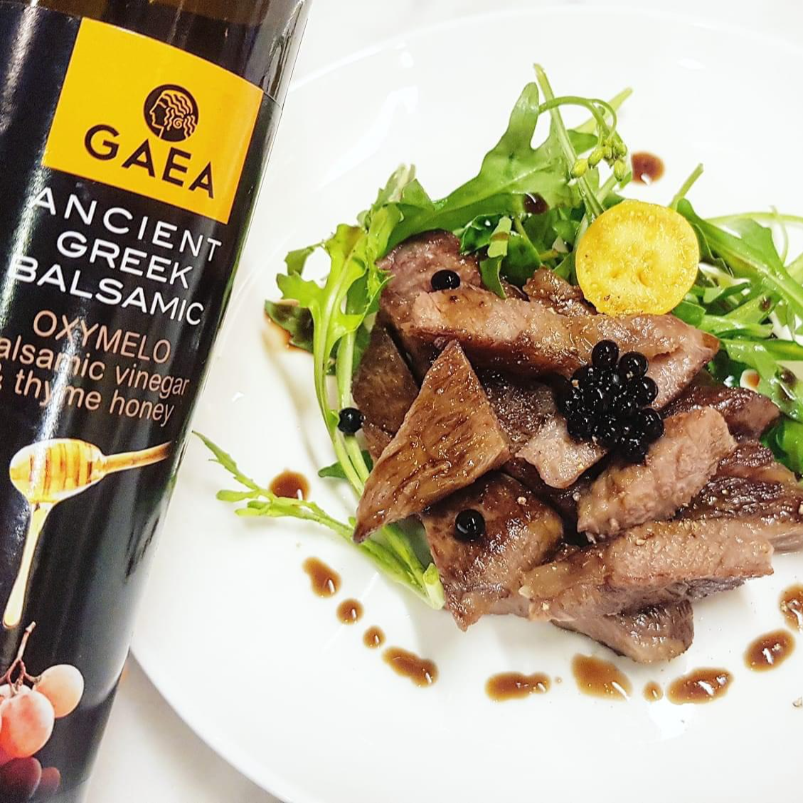 Giấm Balsamic Oxymelo & Mật Ong Cỏ Xạ Hương Nhãn Hiệu GAEA