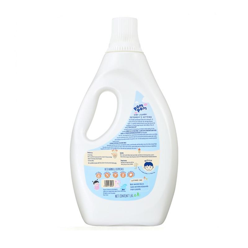 Nước Giặt Xả Pom Pom Active chai 1.6L