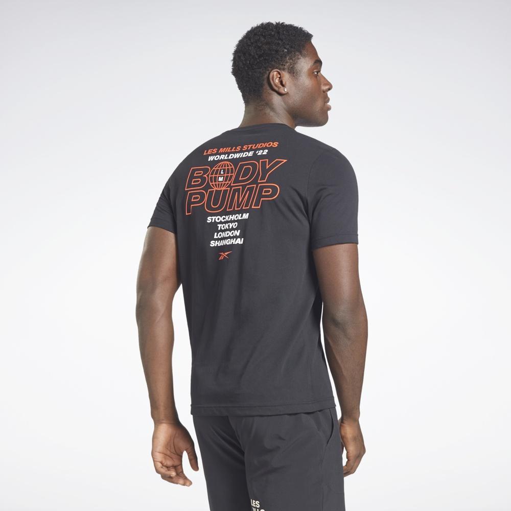 Áo Thun Thể Thao Nam Reebok LM BodyPump Graphic Tee HD4143