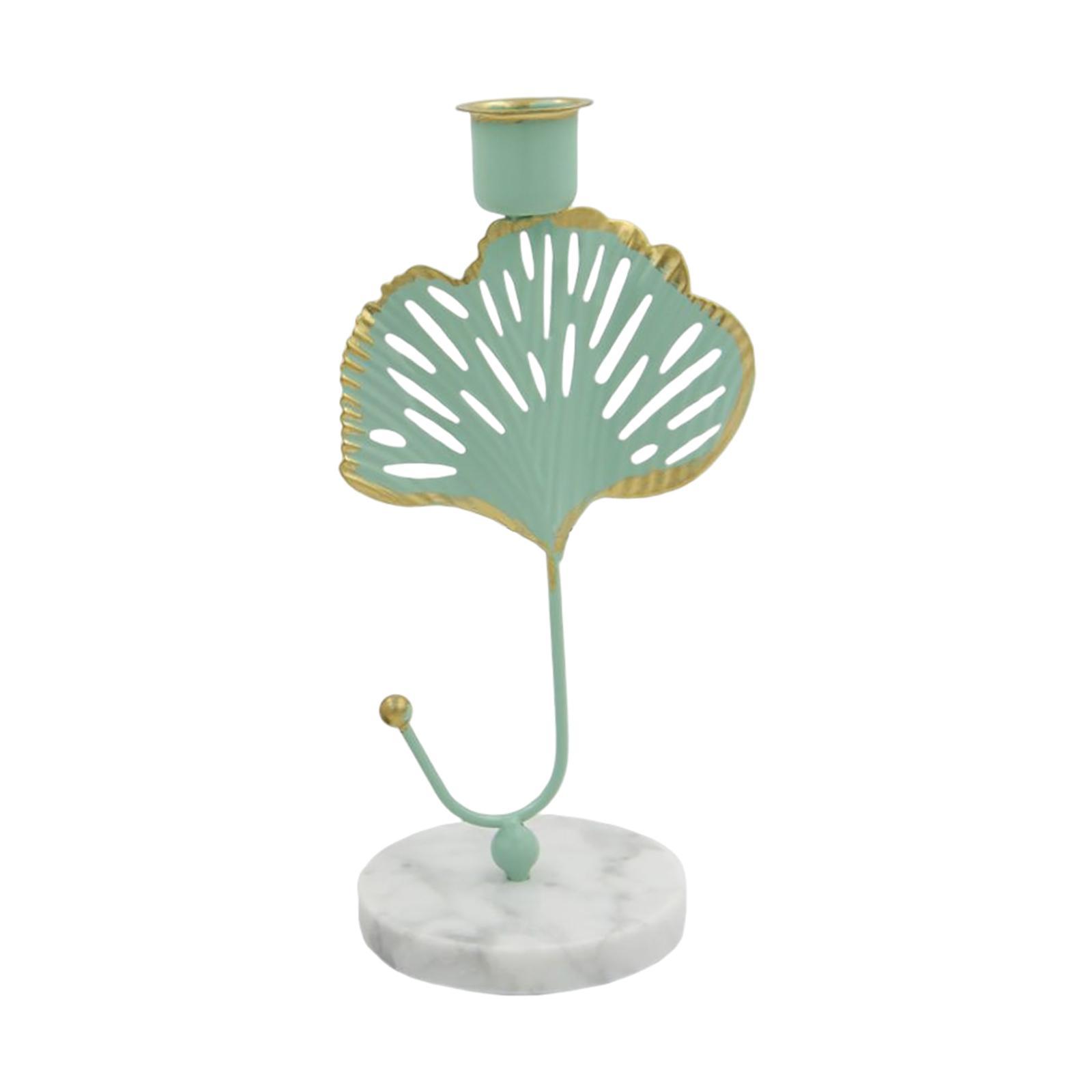 Leaves Decorative Taper Candles Holders Prayer Candles Party Candlestick