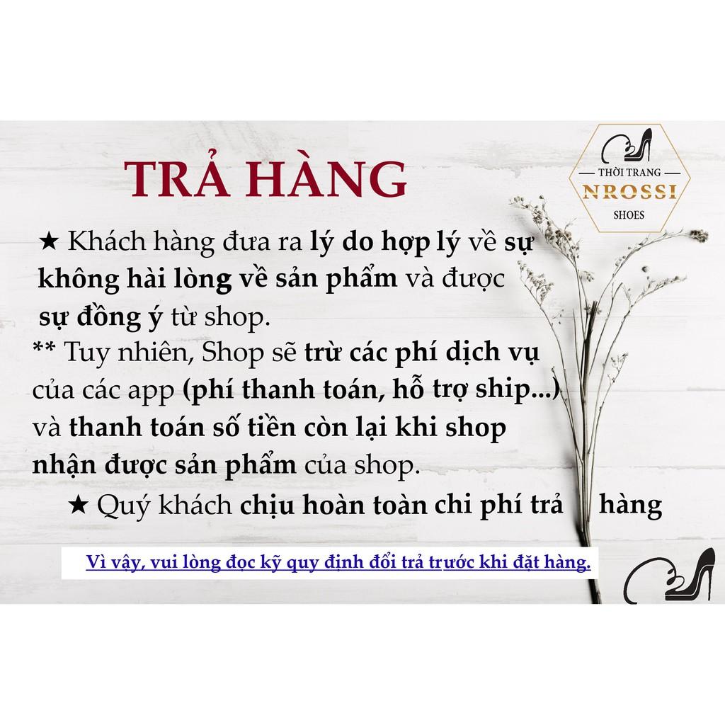 FREESHIP Giày cao gót nữ 10 phân big size NRossi