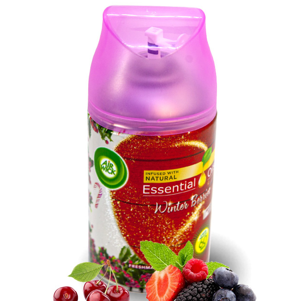 Bình xịt tinh dầu thiên nhiên Air Wick Winter Berries 250ml QT06516 - hương quả ngọt