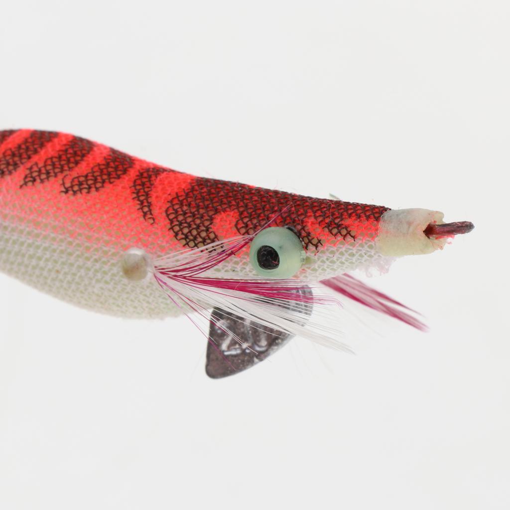 Shrimp Squid Jigs Fishing Lures Luminous Hard Jig Bait Hook