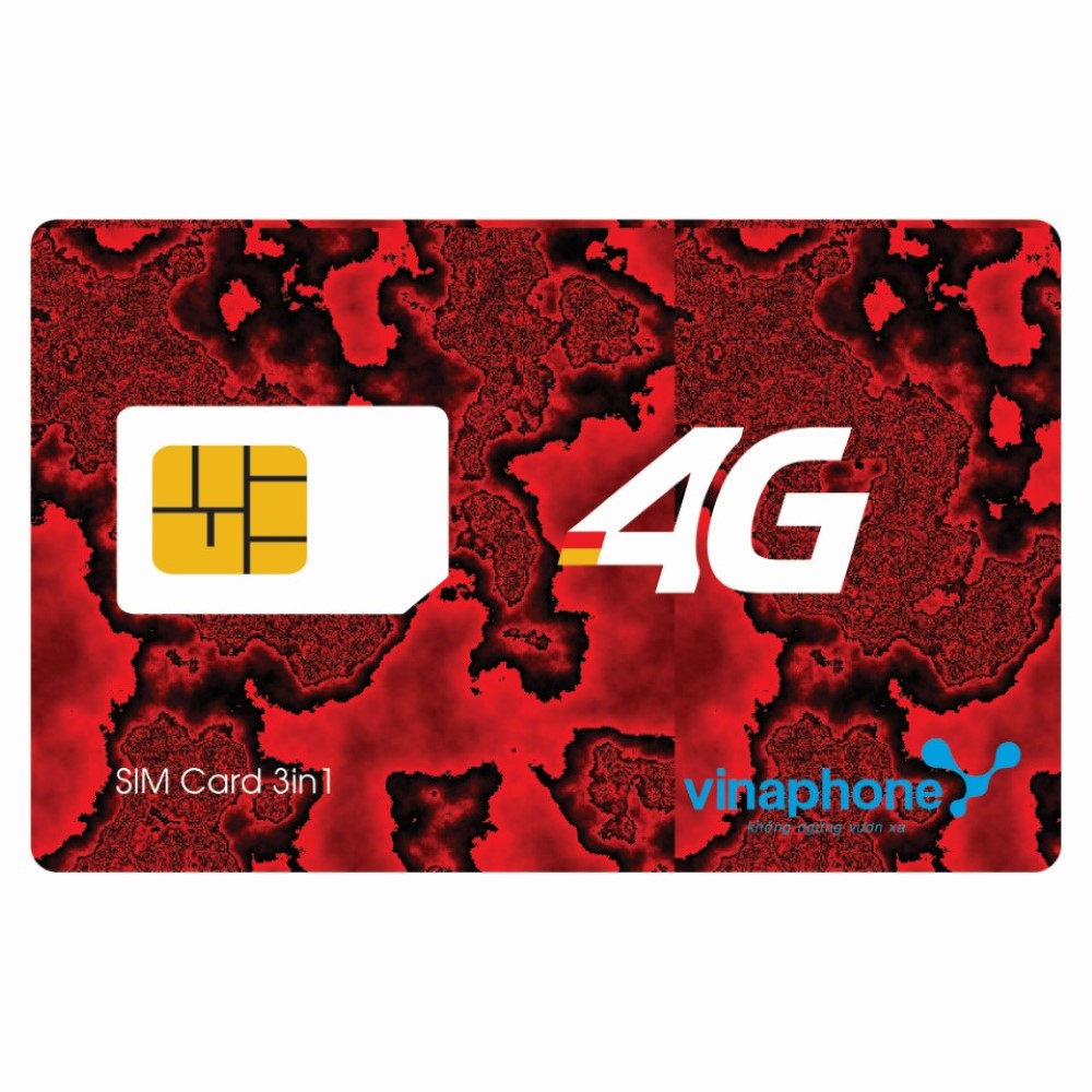 SIM 4G Vinaphone D60G Khuyến Mãi 60GB/Tháng, Gọi Miễn Phí Nội Mạng Không Giới Hạn Cộng Thêm 50 Phút Gọi Ngọai Mạng Mỗi Tháng Chỉ Với 120.000đ / Tháng- Hàng Chính Hãng - Mẫu ngẫu nhiên