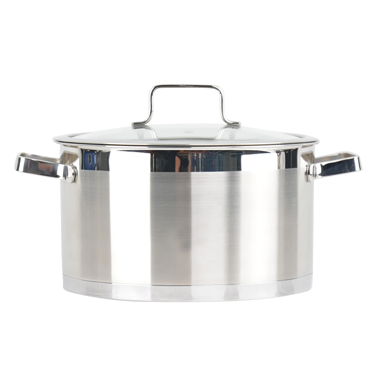 Nồi Inox Cao Cấp 3 Đáy Nắp Kiếng Happy Cook Delux Plus N20-DLGP