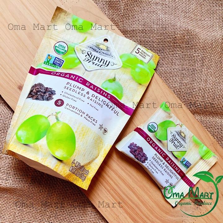 Nho khô hữu cơ Sunny Fruit 250g