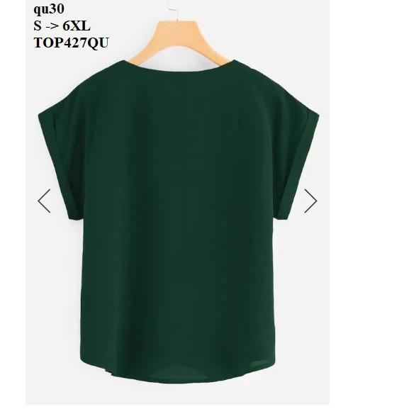 TOP342 ÁO VOAN NGẮN TAY KẾT HẠT