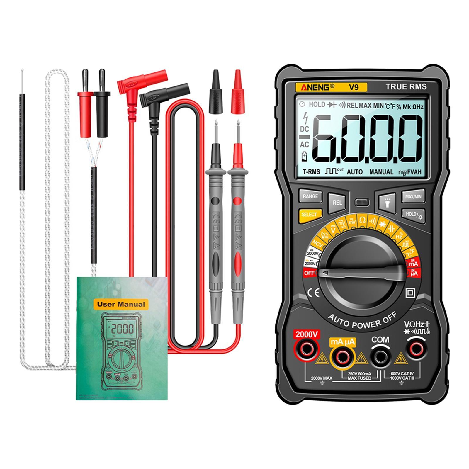 Portable Digital Tester Meter Test Handheld Digital Meter for Circuit Board