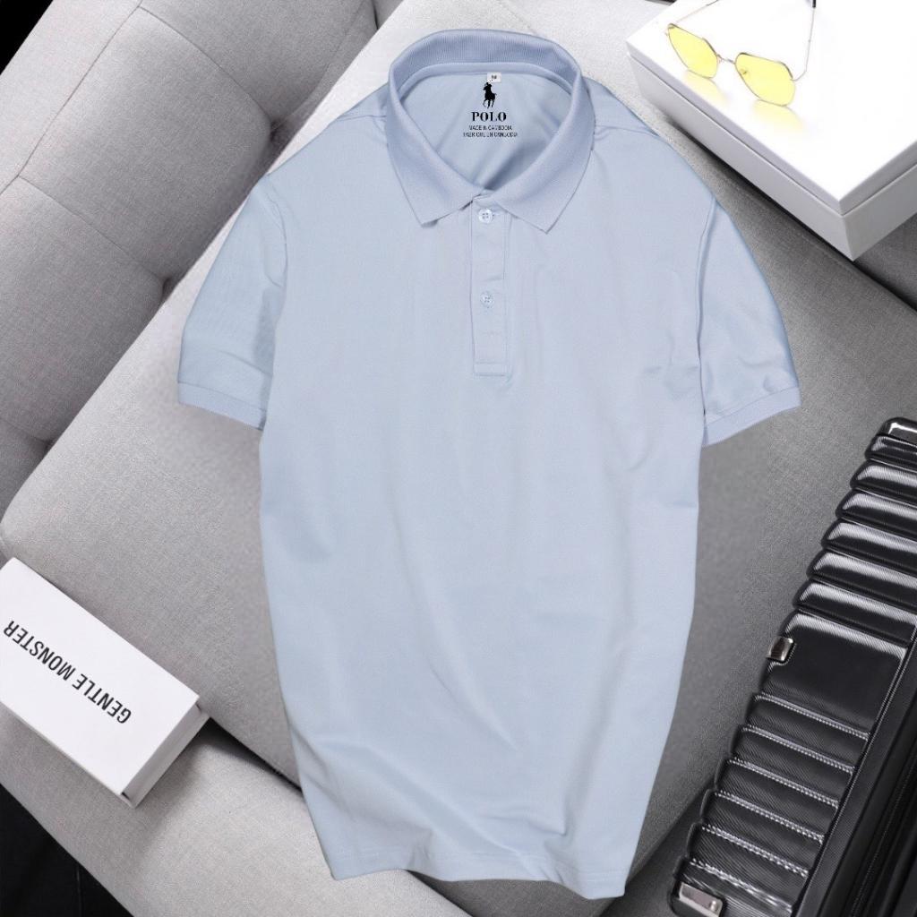 ÁO THUN NAM CÁ SẤU POLO TRƠN ĐẸP Y HÌNH