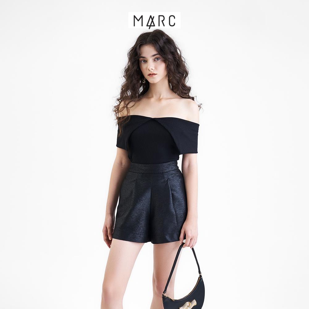 Quần short nữ MARC FASHION lưng rời xếp li trước 2 túi FALT103822