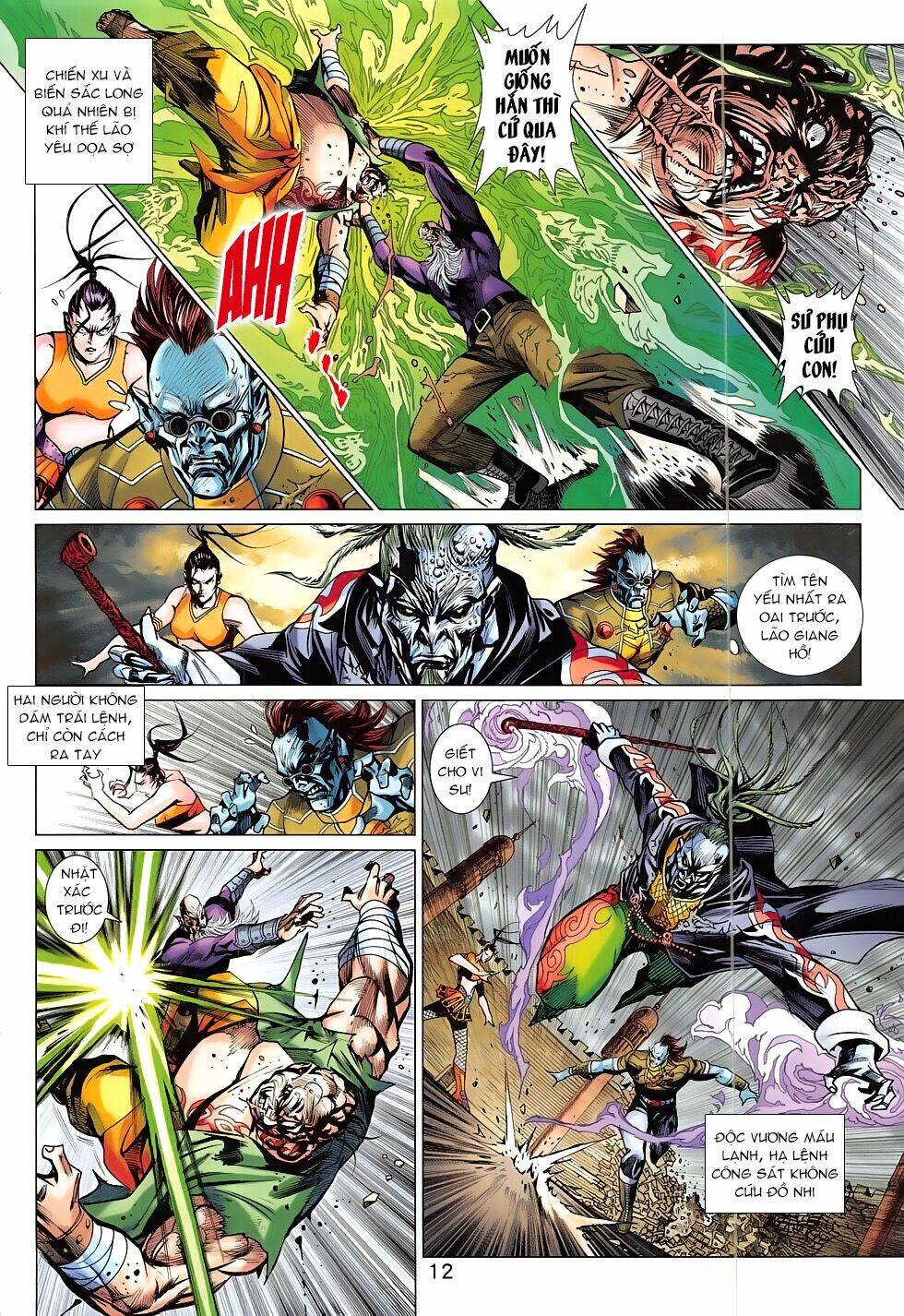 tân tác long hổ môn chapter 807 12