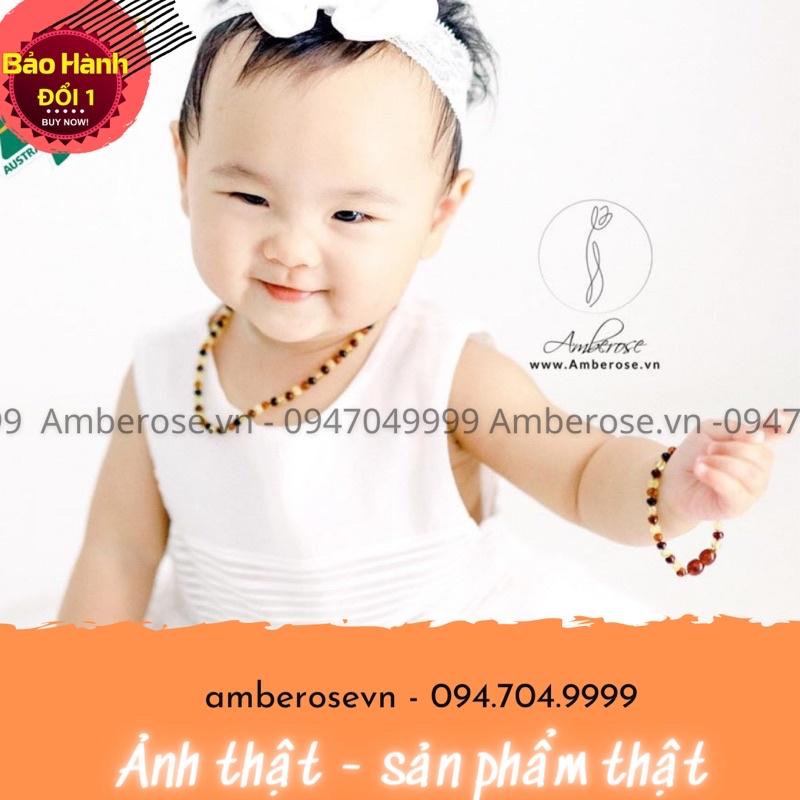 Bộ vòng Amber Úc cho bé 0-10 tuổi SABRM4MDV