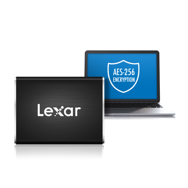 Ổ cứng di động SSD Lexar SL100 Pro Portable USB Type C 3.1 up to 1050MB/s read, up to 900MB/s write - Hàng Chính Hãng