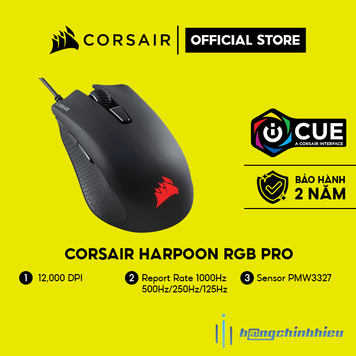 Chuột Corsair Harpoon RGB PRO CH-9301111-AP Hàng chính hãng