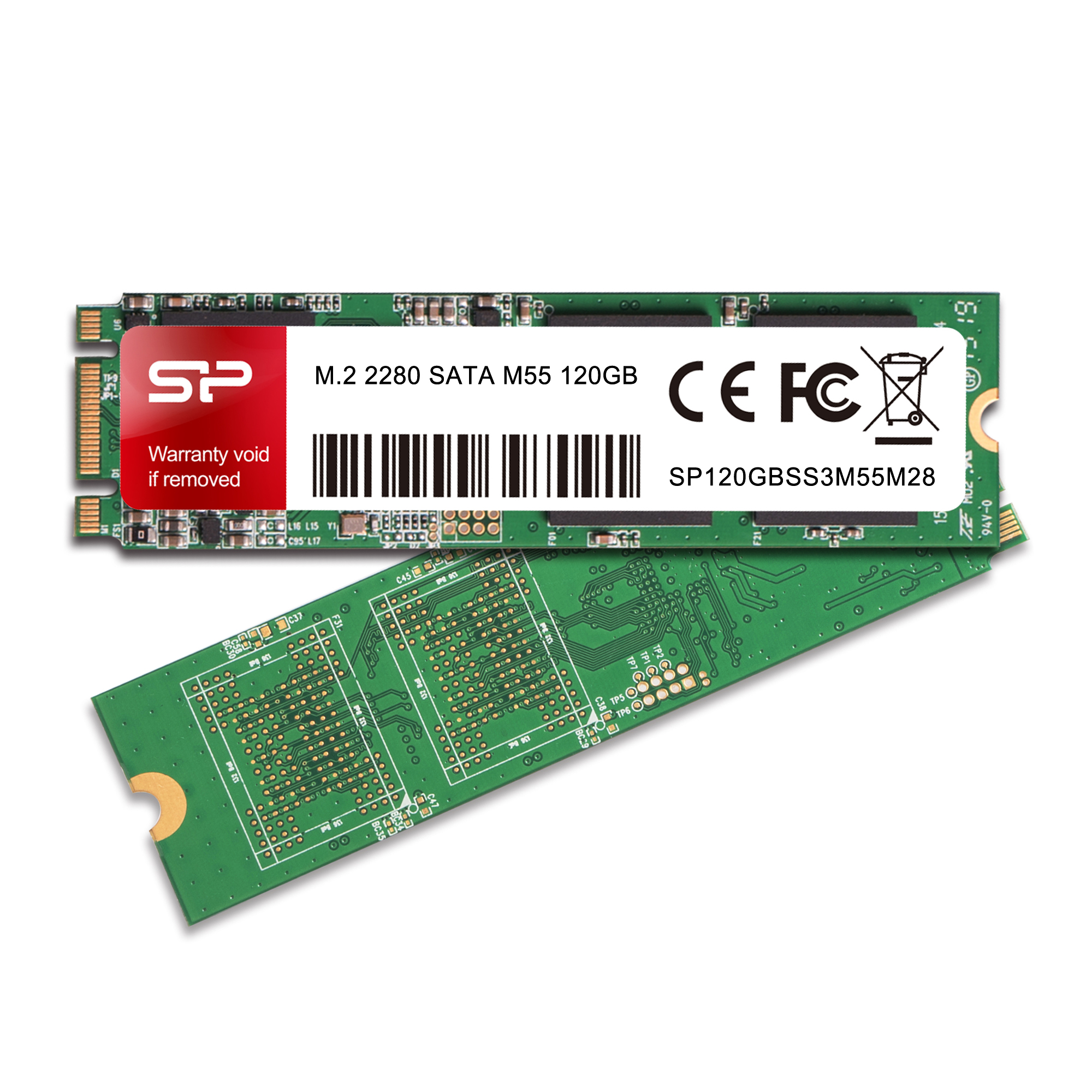 Ổ cứng SSD Silicon Power 120GB M.2 2280 M55 SP120GBSS3M55M28 - Hàng Chính Hãng