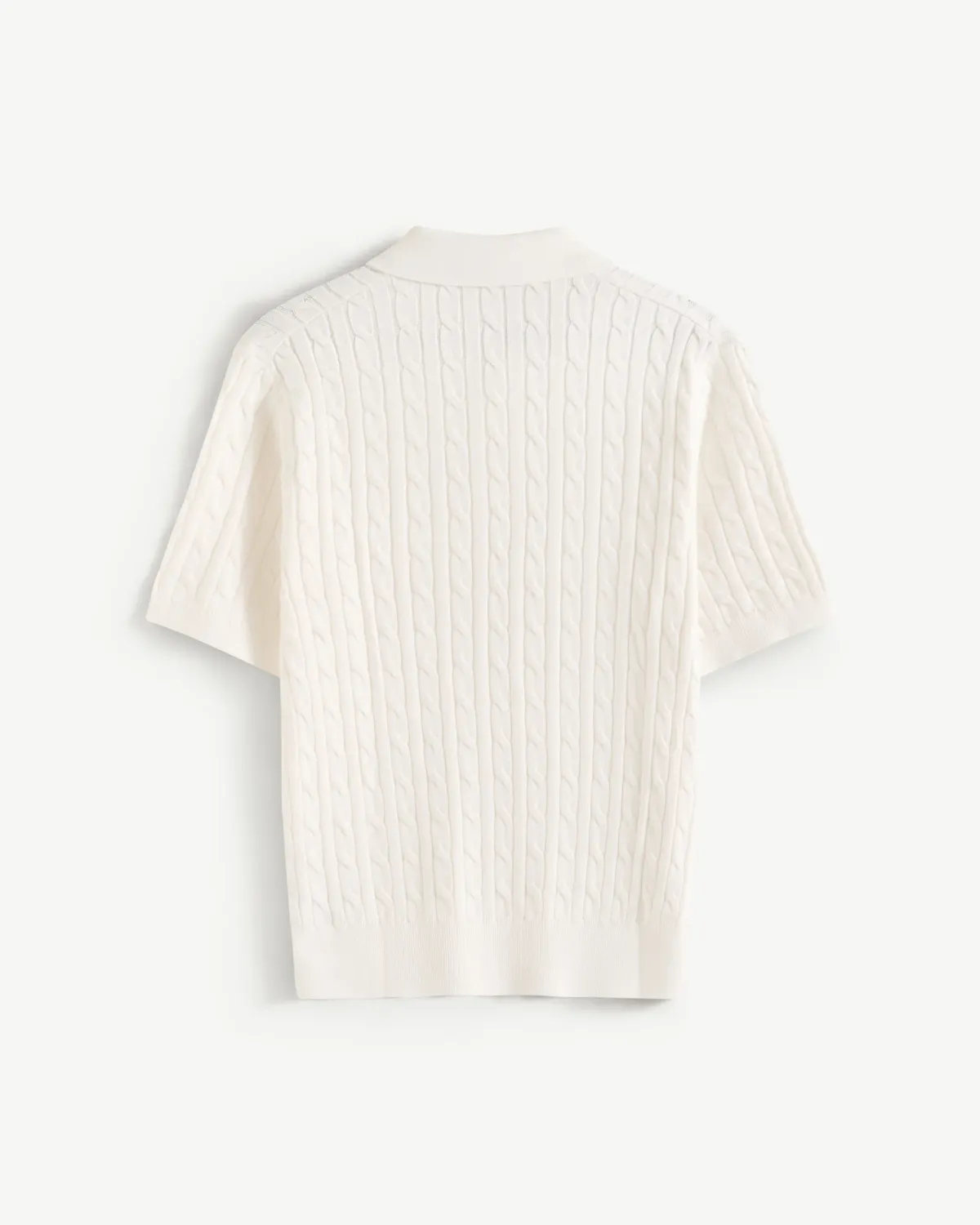 Áo polo dệt kim nam vặn thừng Form Fitted - ROUTINE 10S26KNI016