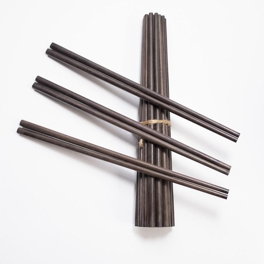 Bộ 30 đôi đũa gỗ ăn cơm cao cấp đũa gỗ SẮN ỔI, đũa đẹp tự nhiên không hoá chất, không cong vênh, chống mốc