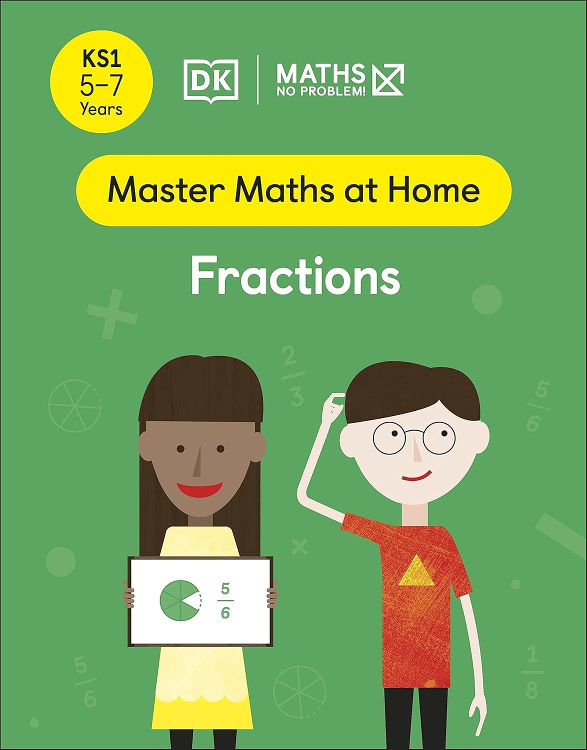 Sách Maths - No Problem! Ages 5-7: Fractions