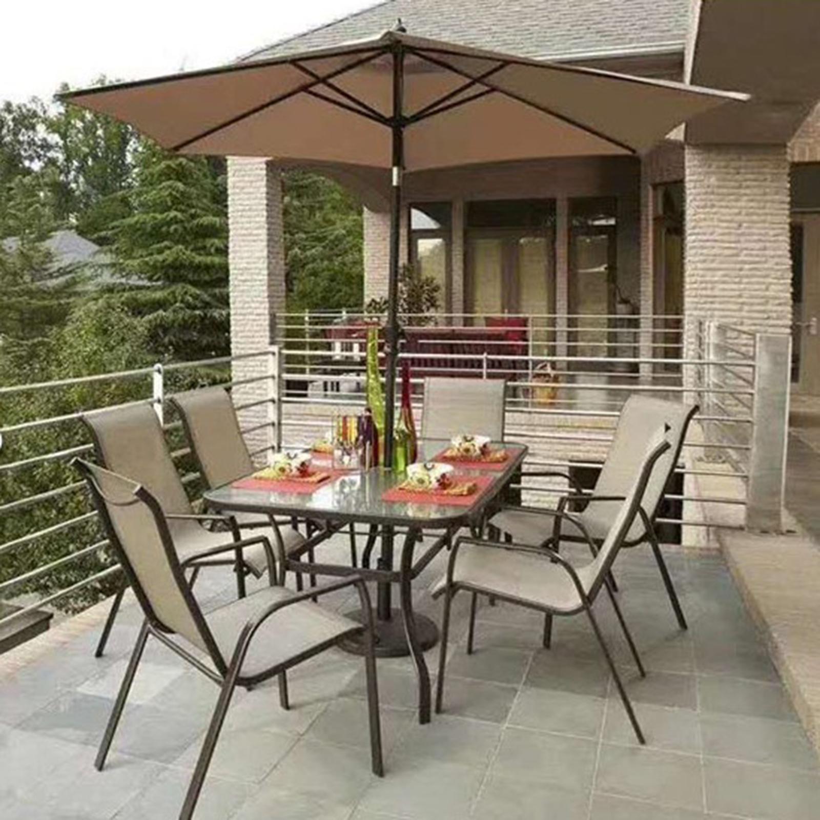 Umbrella Clamp Umbrella Stand Bench  Patio Umbrella Holder, Premium Umbrella Mount Clamp Umbrella Stand Fixed Clip for Beach Courtyard Balcony