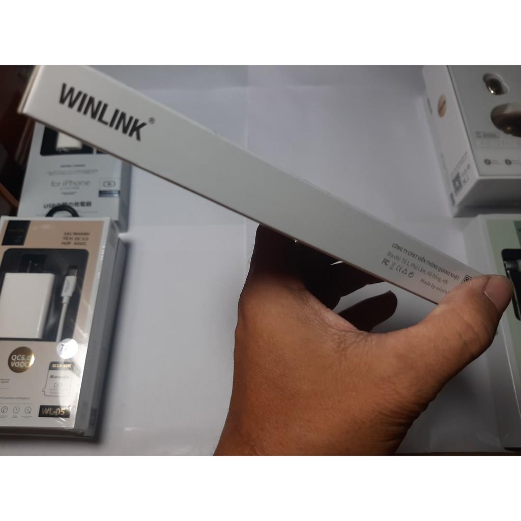 Dây Cáp Sạc Nhanh 5A Winlink (Iphone - Micro - TypeC)