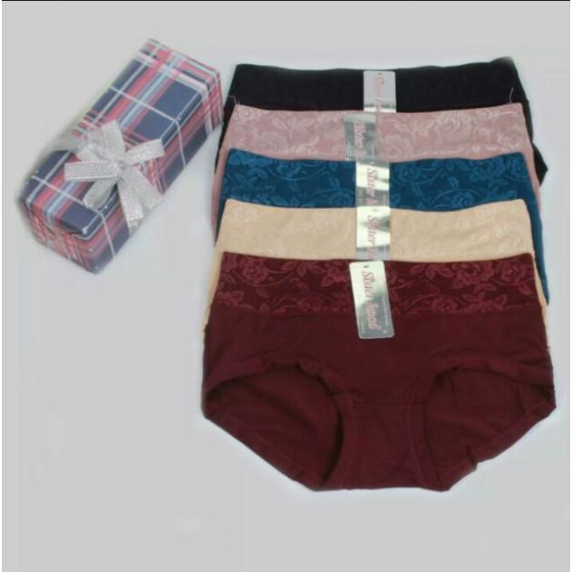 Quần Lót Nữ. Quần Lót Thái Lan Lưng Cao Ôm Bụng Siêu Mát Lạnh. Free size chi nàng 45 đến 65kg.