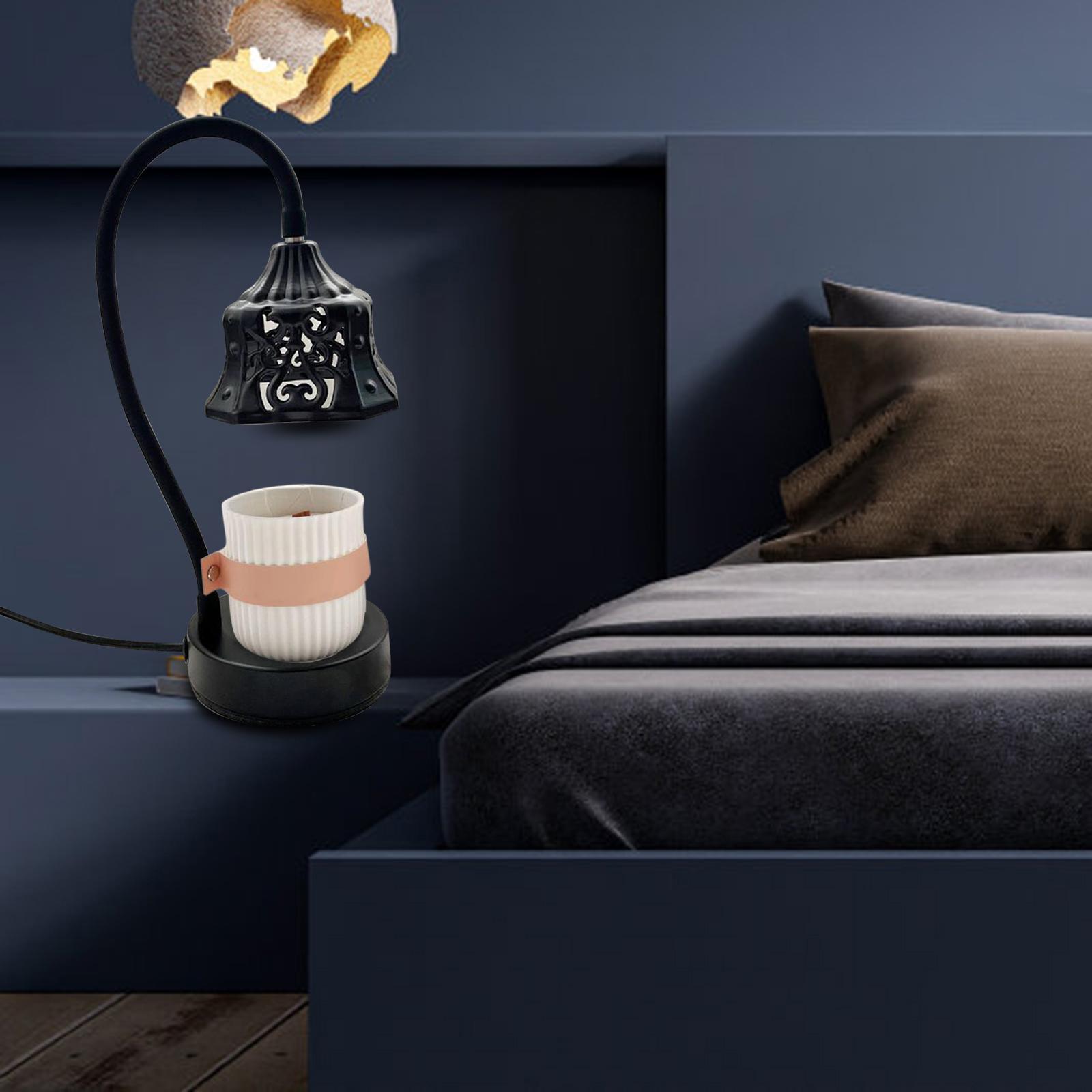 Candle Warmer Lamp Night Light Metal for Scented Candles Table Bedroom