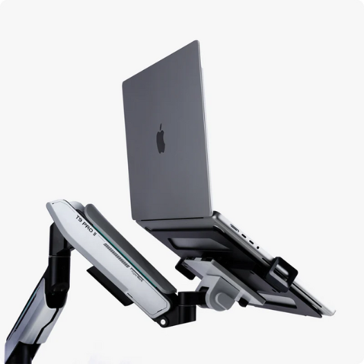 Hình ảnh Giá treo laptop ngàm Vesa HyperWork LT02 | Phù hợp 11.6" - 17.3" | Tải trọng 9Kg - Hàng Chính Hãng