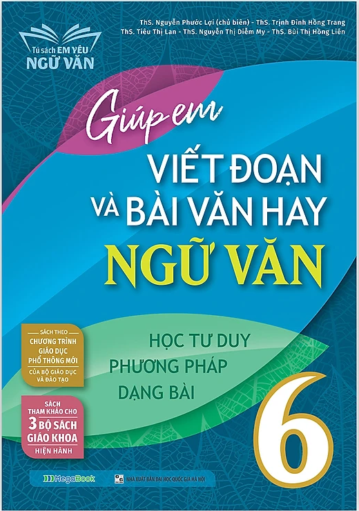 Sách - Giúp em viết đoạn và bài văn hay Ngữ Văn 6.7.8.9 Lẻ Combo